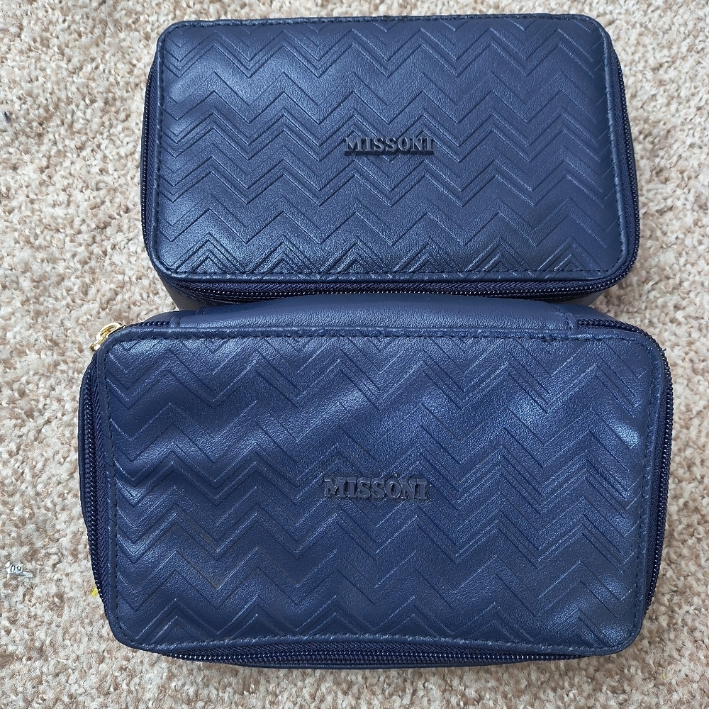 Missoni For Delta Toiletries Makeup Case Travel Size